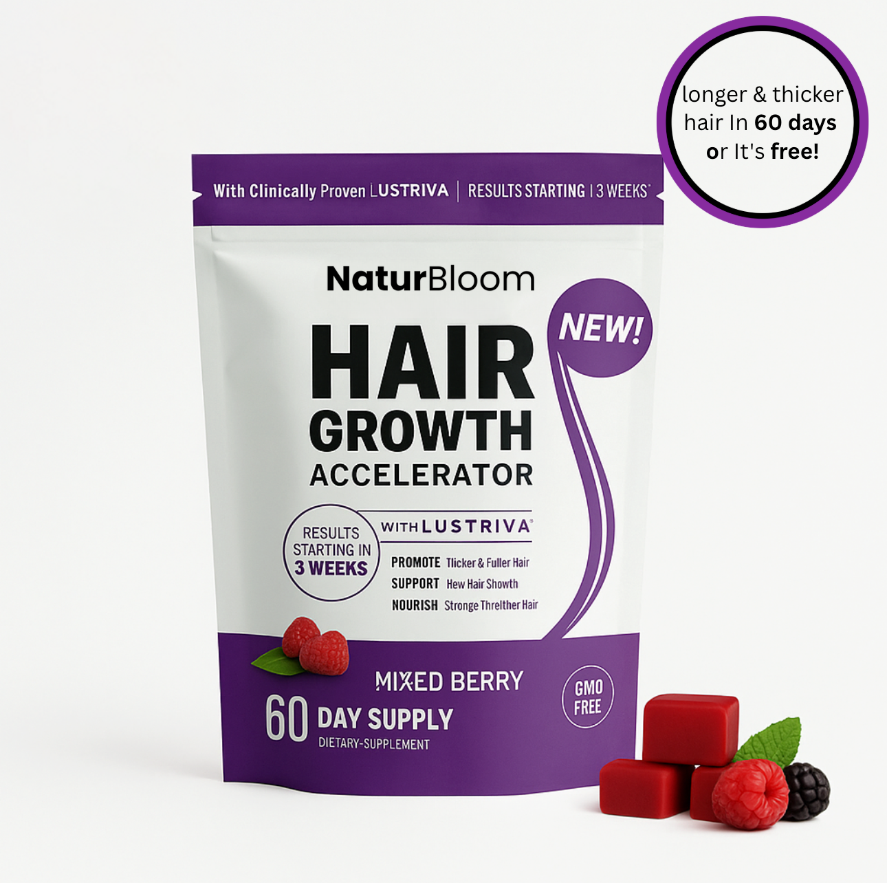 NaturBloom™ Hair Gummy